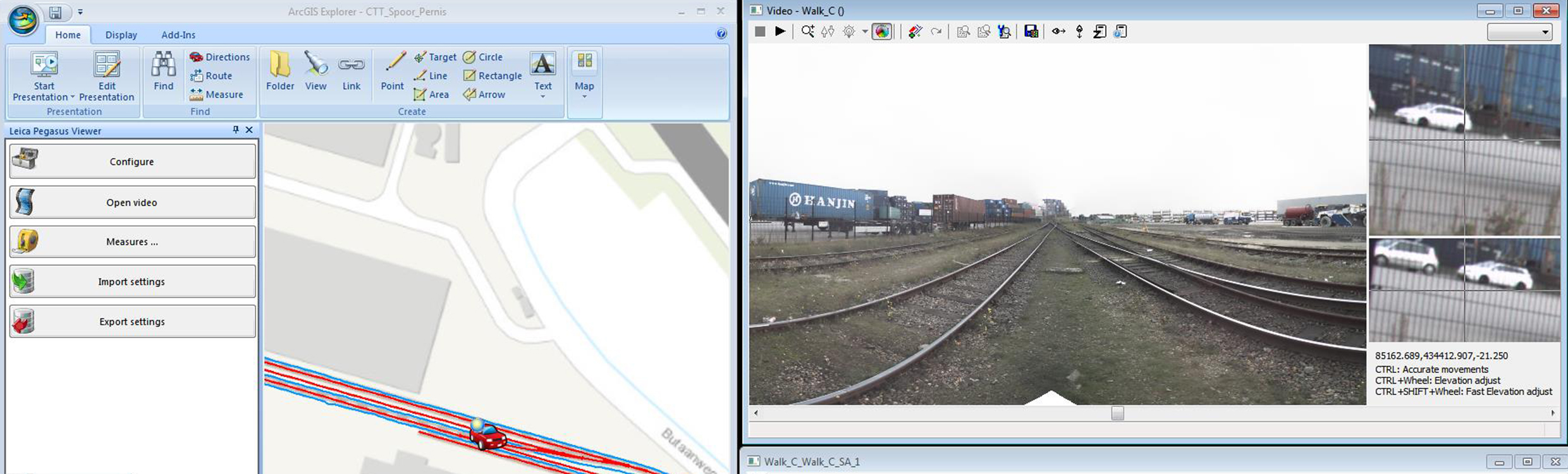 Laser scanning on the go